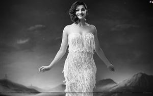 Enticing Prachi Desai in a monochrome avatar seeks your attention